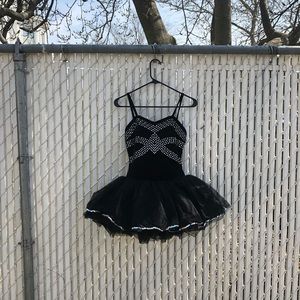Black and Silver Curtain Call Dance Costume